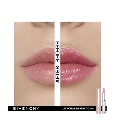 givenchy le rouge perfect pink lip balm|givenchy lip gloss interdit.